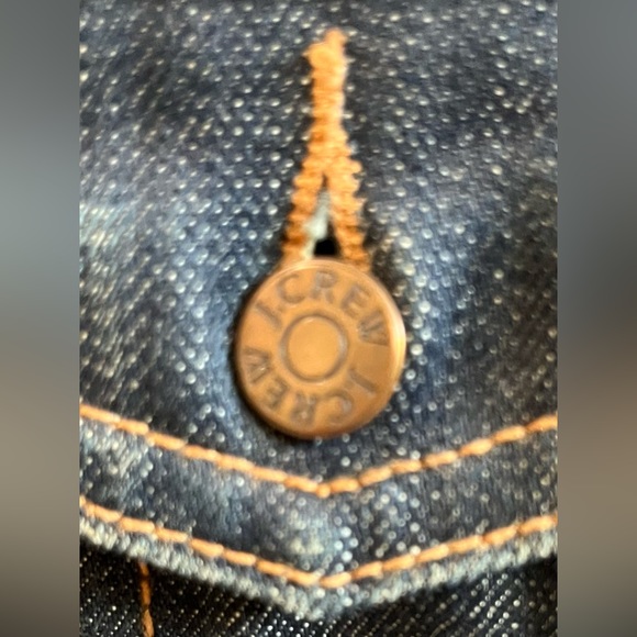 Vintage J.Crew Jean Jacket Dark Rinse (Circa 2000) women's - Picture 15 of 16
